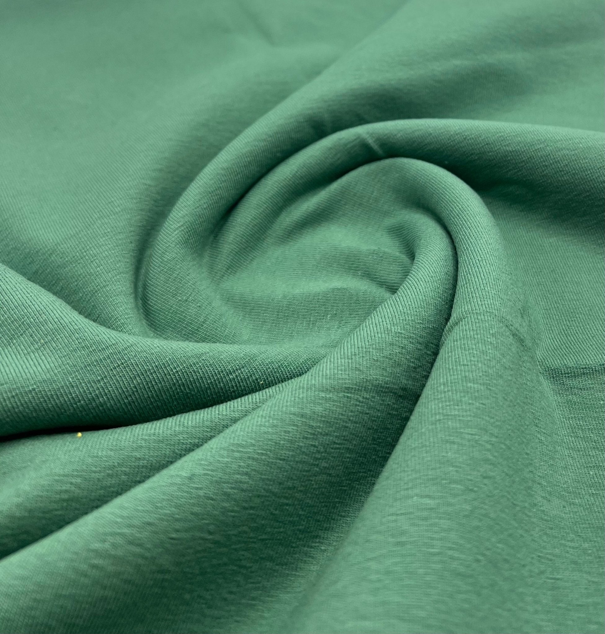 Olive Cotton Stretch Jersey 200 GSM 95/5 Lycra 4 Way Stretch - T9 Fabrics
